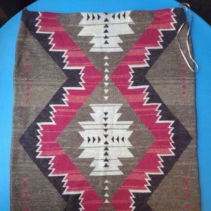 XL - Lauren Ralph Lauren Skirt Multicolor Southwestern Aztec Knit Blanket Brown